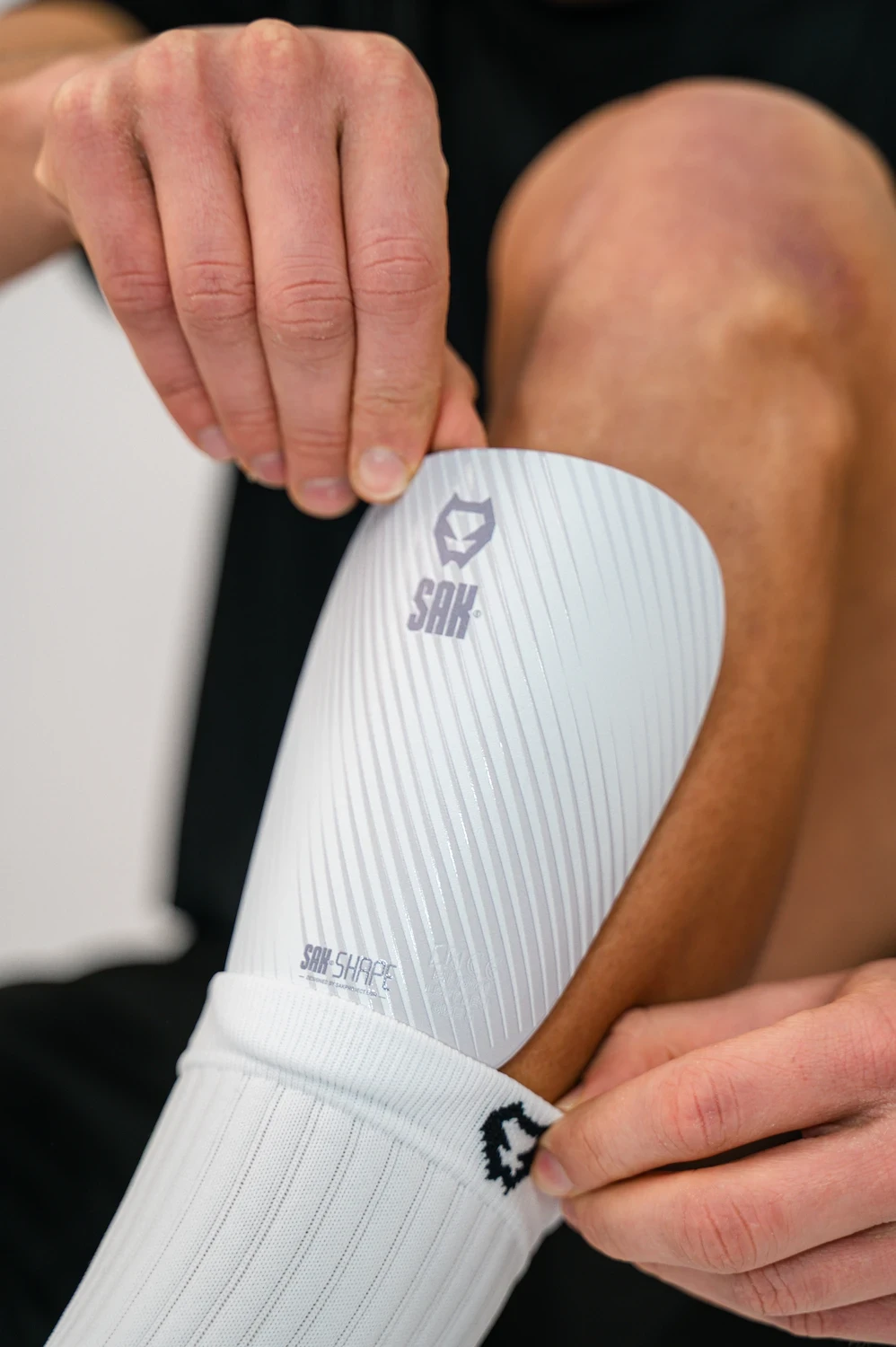 SAK grip socks in action